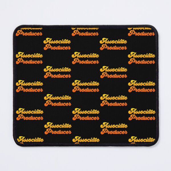 Item preview, Groovy Associate Producer - Fire Orange Gradient designed and sold by NermilioDesigns.