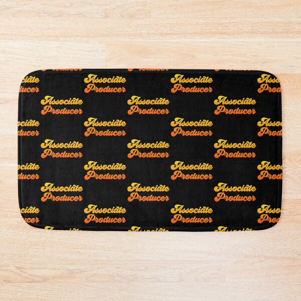 Item preview, Groovy Associate Producer - Fire Orange Gradient designed and sold by NermilioDesigns.