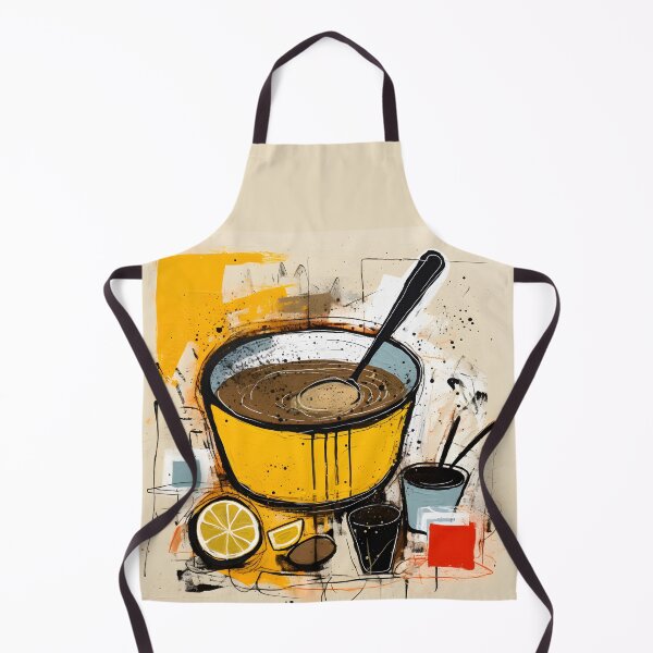 Item preview, Soulful Simplicity- Lentil Soup in Abstract Expressions Pop Art Cubism designed and sold by OlfactoART Studio.