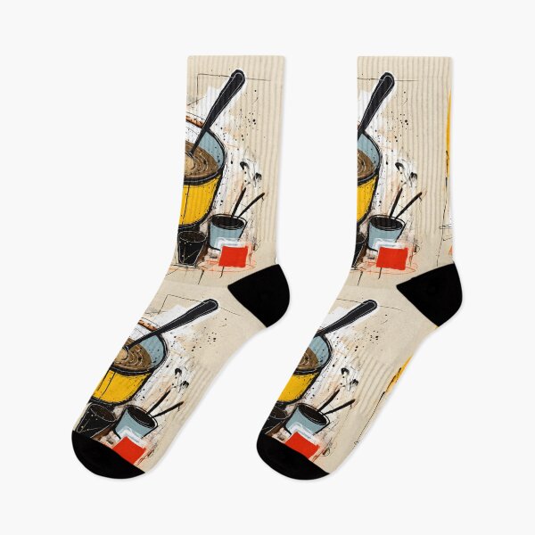 Item preview, Soulful Simplicity- Lentil Soup in Abstract Expressions Pop Art Cubism designed and sold by OlfactoART Studio.