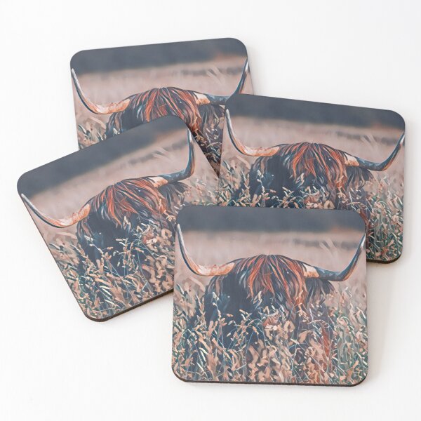 Item preview, Highland Cow In The Meadow designed and sold by TheAnimalZ00.