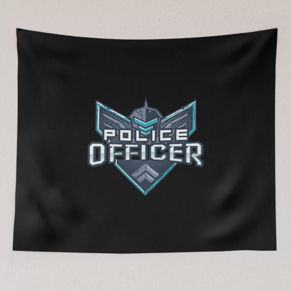 Item preview, Police Officer Design with Hero Shield designed and sold by PRIVARSHU.