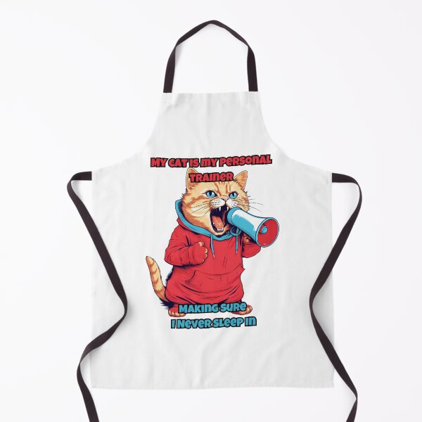 Item preview, My cat is my personal trainer, making sure I never sleep in designed and sold by matdiazl.