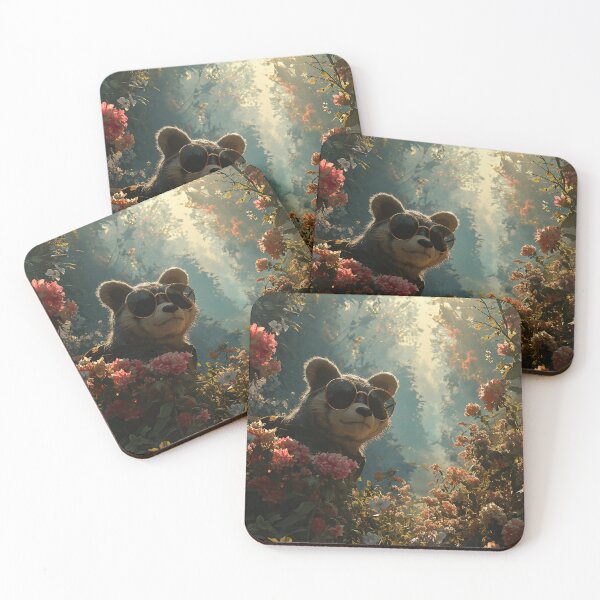 Item preview, Kiddo Bear in Colorful Garden designed and sold by Sp3ctrumOfColor.