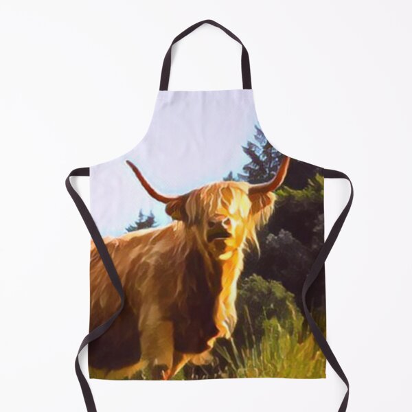 Item preview, Highland Cow Painting designed and sold by TheAnimalZ00.