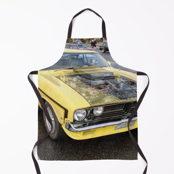Item preview, Coffee n Classics misted bonnet yellow Ford Falcon designed and sold by Cars around Adelaide.