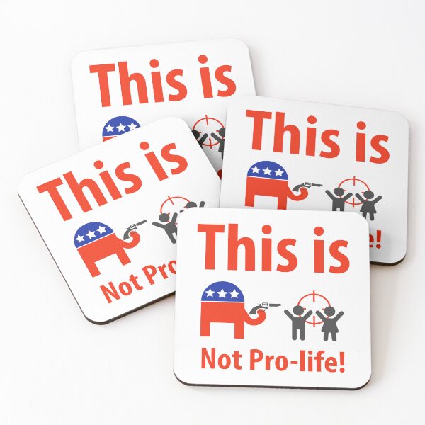 Item preview, This is not pro-life anti GOP design  designed and sold by Rachel the Artist .