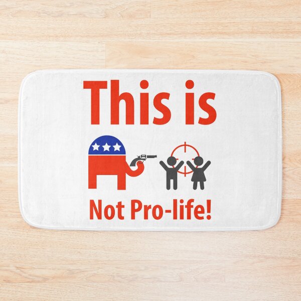 Item preview, This is not pro-life anti GOP design  designed and sold by Rachel the Artist .