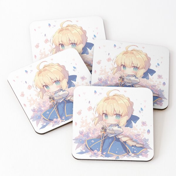 Item preview, Chibi beautiful saber pendragon designed and sold by Dyan4.