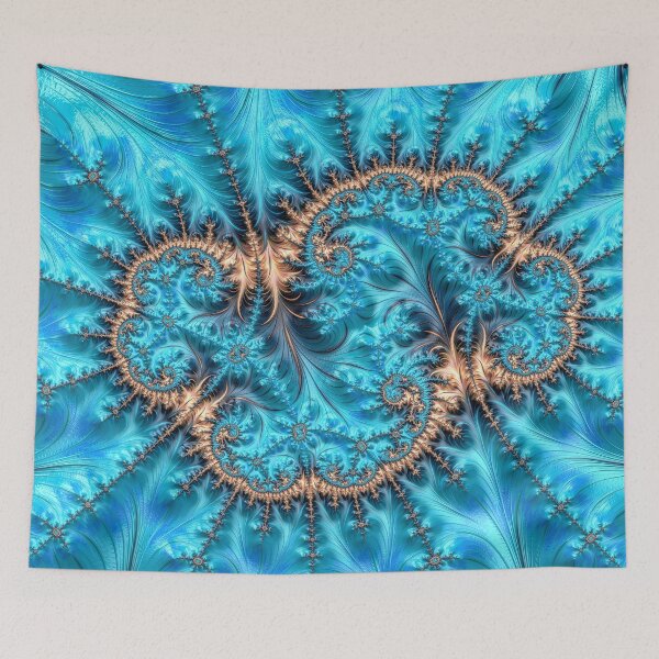 Item preview, Legendary Copper and Teal 60 designed and sold by Elisabeth Lucas.