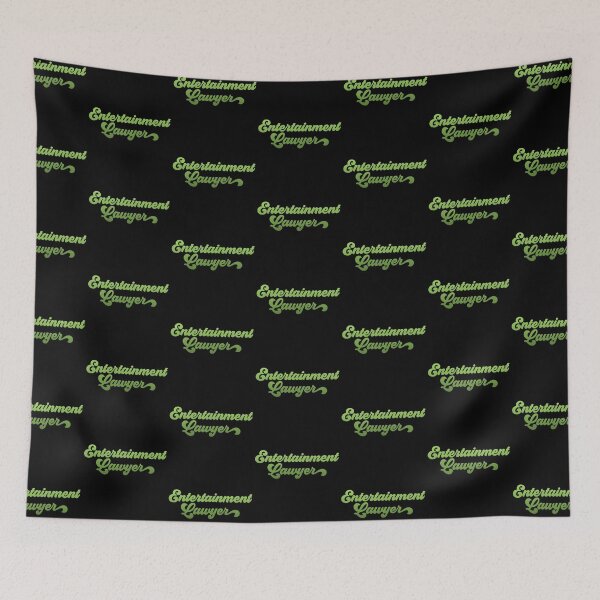 Item preview, Groovy Entertainment Lawyer - Lime Green Gradient designed and sold by NermilioDesigns.