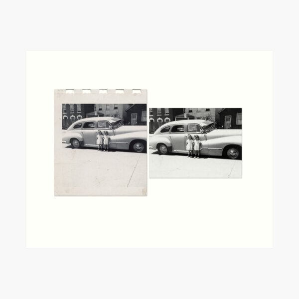 THE TWINS Before & After Art Print