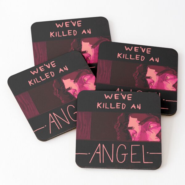 Item preview, We’ve Killed An Angel - Special Red Edition designed and sold by CherryCatDraws.