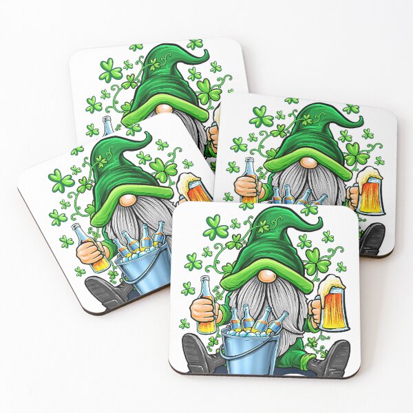 Item preview, Funny Gnome Beer Drinking St. Patrick's Day designed and sold by BalladOfZeus.