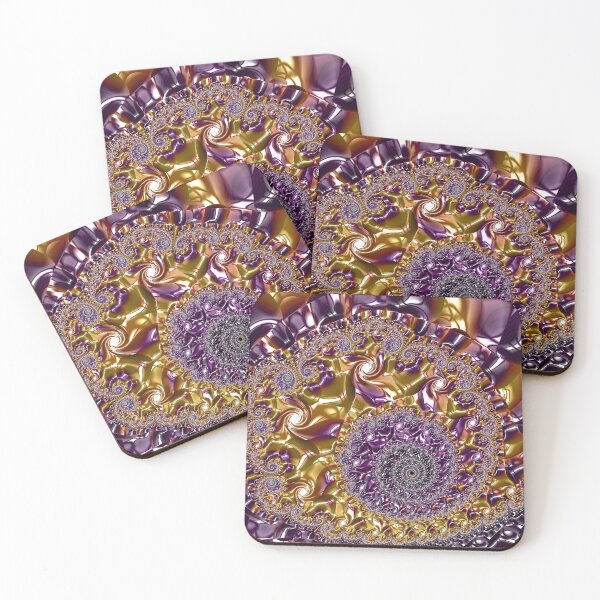 Item preview, Midnight Purple and Gold 01 designed and sold by Elisabeth Lucas.