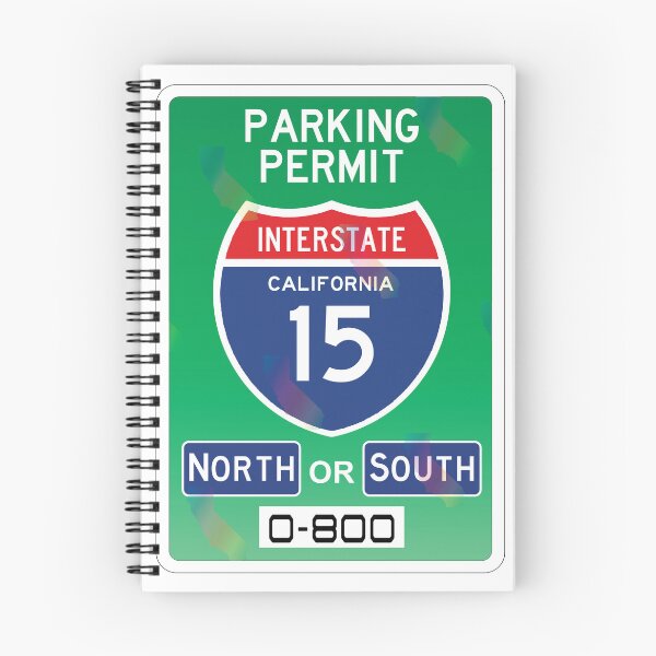 Item preview, I-15 Parking Permit California designed and sold by Staze2023.