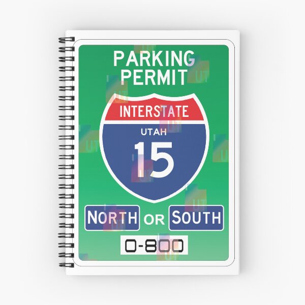 Item preview, I-15 Parking Permit Utah designed and sold by Staze2023.