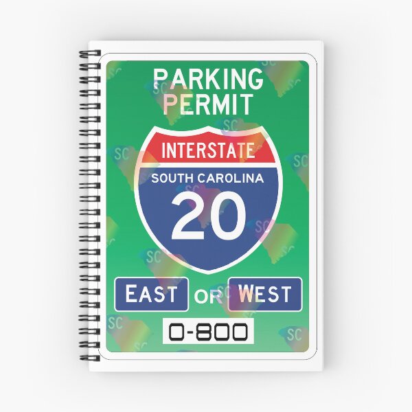 Item preview, I-20 Parking Permit South Carolina designed and sold by Staze2023.