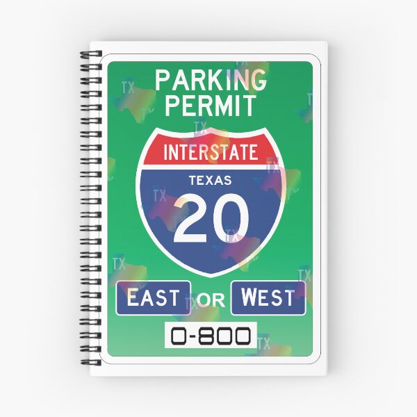 Item preview, I-20 Parking Permit Texas designed and sold by Staze2023.
