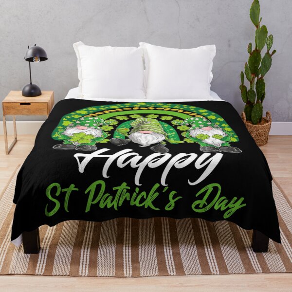 Item preview, Funny Gnomes Happy St Patrick's Lucky Irish Rainbow designed and sold by BalladOfZeus.