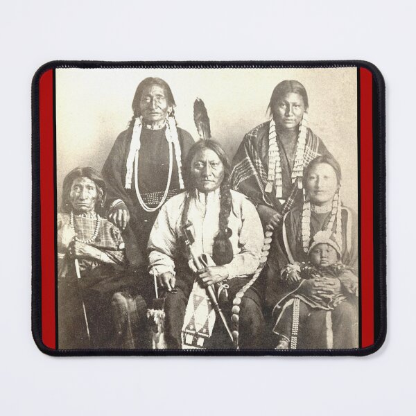 Item preview, LET US PUT OUR MINDS TOGETHER AND SEE WHAT LIFE WE CAN MAKE FOR OUR CHILDREN- SITTING BULL PICTURE & QUOTE designed and sold by PatriotCat.