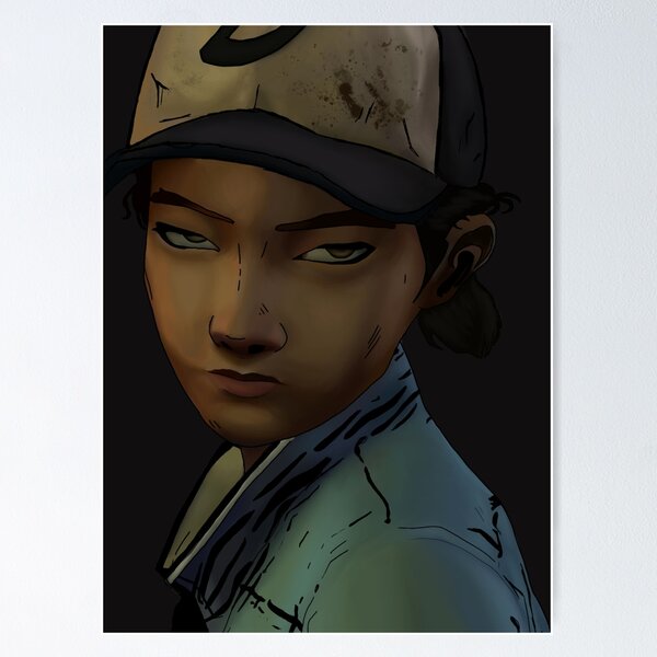 Don't Worry, Clementine - The Walking Dead Poster by edwardjmoran