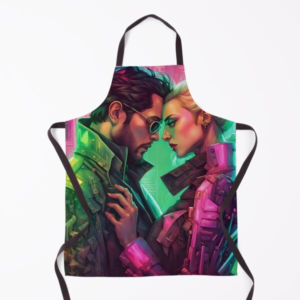 Item preview, Love in Night City designed and sold by Happy Cyberboy.