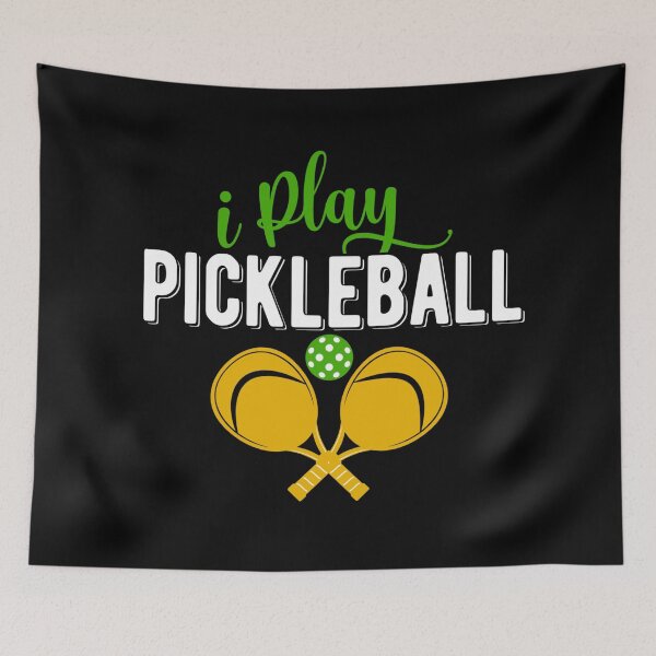 Aperçu de l'œuvre Je joue au pickleball créée et vendue par Myra365Art.