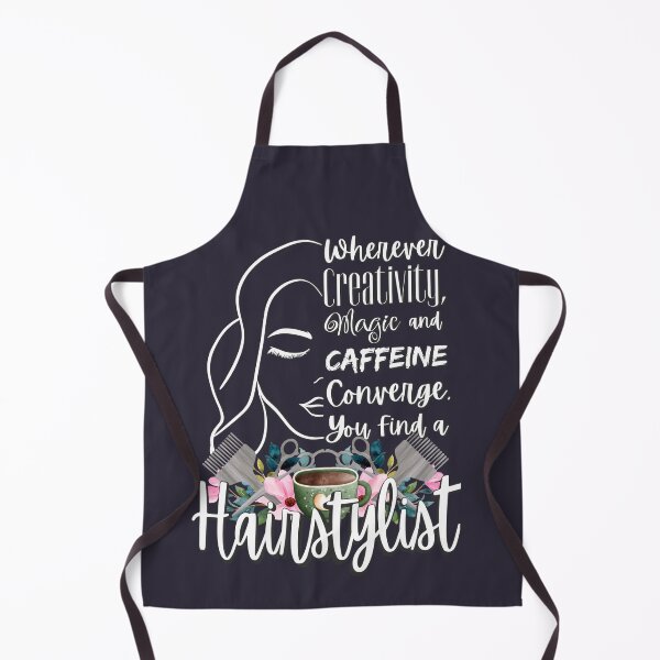 Item preview, Typographic Hairstylist Quote with Flowers and Shears designed and sold by AloraDawnEve.