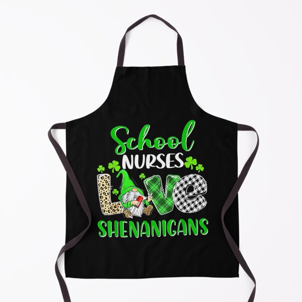 Item preview, Funny Gnomes School nurses Love St Patricks Day designed and sold by BalladOfZeus.