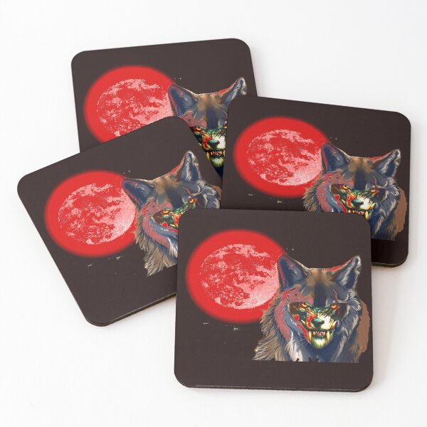 Item preview, BLOOD MOON WOLF designed and sold by Tim Forder.