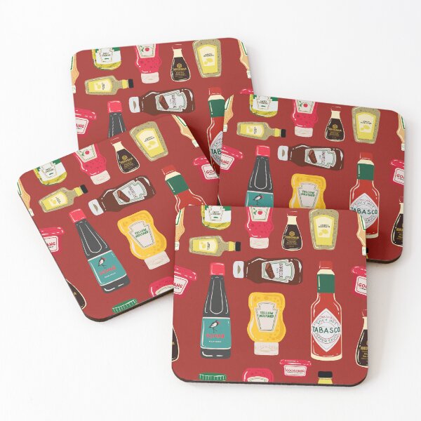 Item preview, SAUCE SURFACE PATTERN designed and sold by HowreSketch.