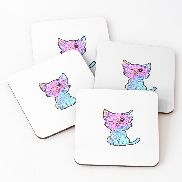 Item preview, cat mandala designed and sold by mamta-art.