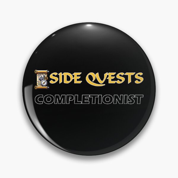 Item preview, Side Quest Completionist designed and sold by YokujinDesign.