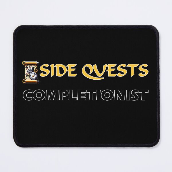 Item preview, Side Quest Completionist designed and sold by YokujinDesign.