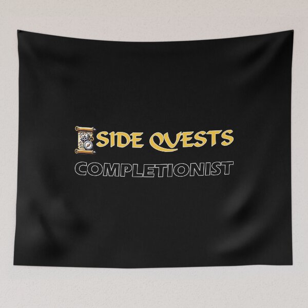 Item preview, Side Quest Completionist designed and sold by YokujinDesign.