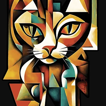 Artwork thumbnail, ABSTRACT CAT by Designando