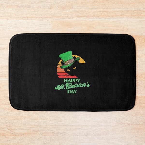 Item preview, Funny Happy St Catrick's Day 80's St Patricks Cat designed and sold by BalladOfZeus.
