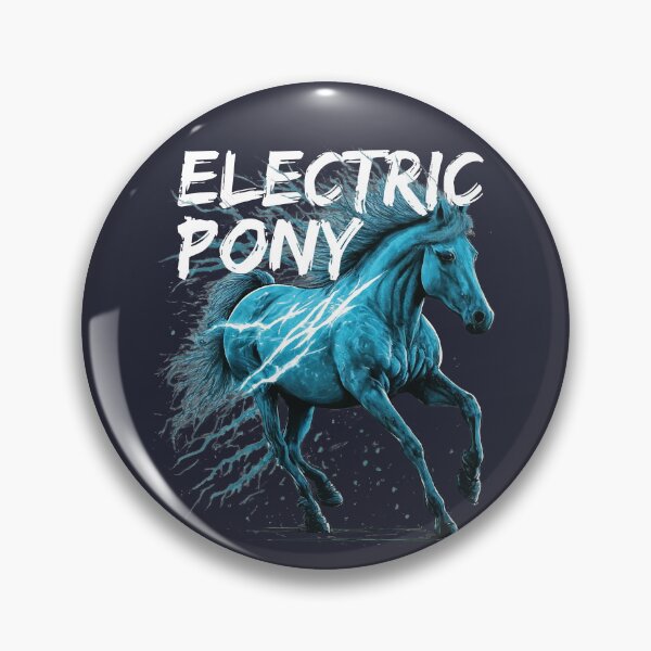 Item preview, Blue Electric Pony designed and sold by zealology.