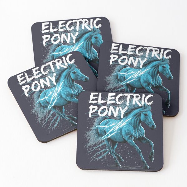Item preview, Blue Electric Pony designed and sold by zealology.