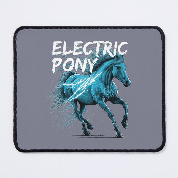 Item preview, Blue Electric Pony designed and sold by zealology.
