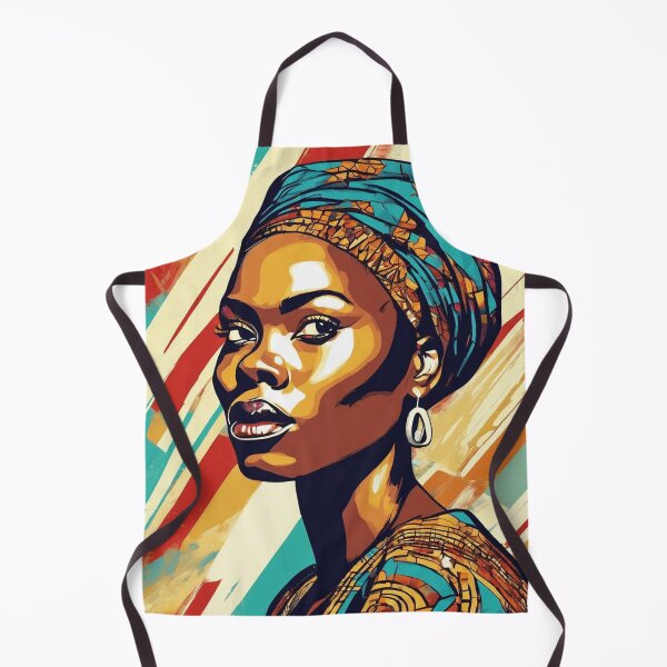 Item preview, Halimata Pop Art Portrait designed and sold by Yzakreativ.