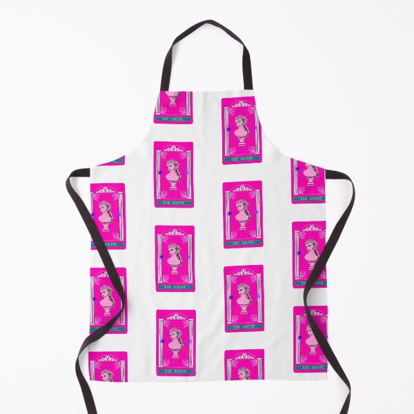 Item preview, The Muse Tarot Card in Hot Pink & Phthalo Green -- Tarot for Creatives designed and sold by pinkthesis.
