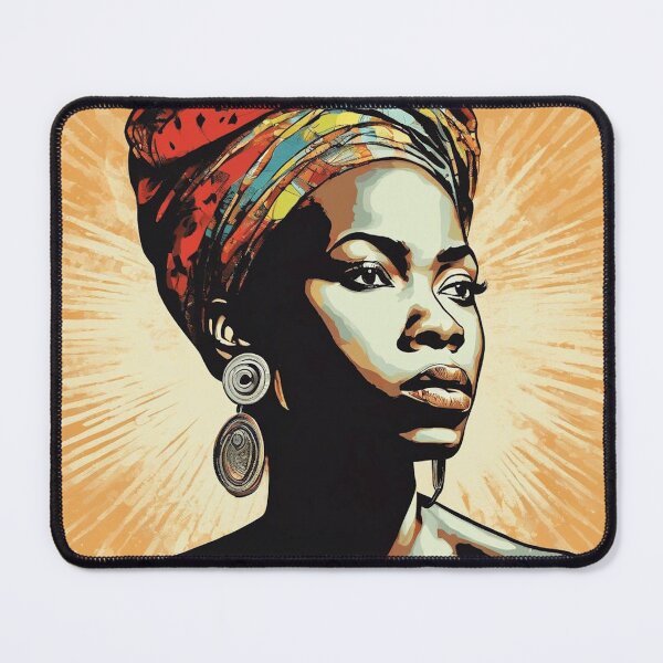 Item preview, Afiya Pop Art Portrait designed and sold by Yzakreativ.
