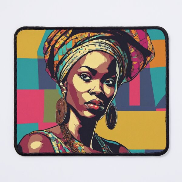 Item preview, Samira Pop Art Portrait designed and sold by Yzakreativ.