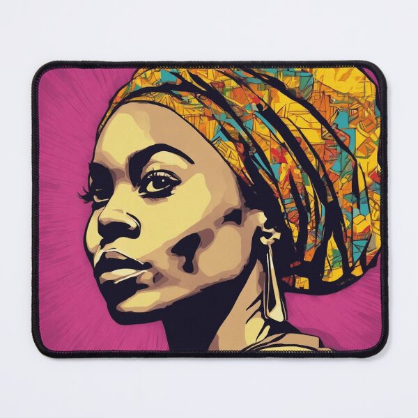 Item preview, Layla Pop Art Portrait designed and sold by Yzakreativ.