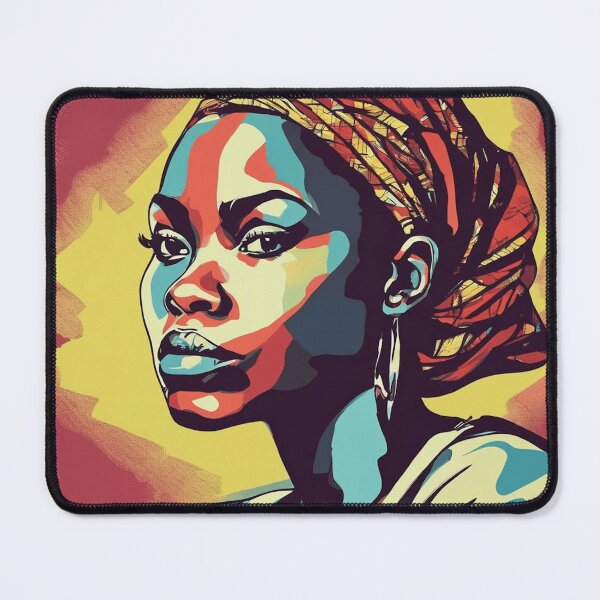 Item preview, Zainab Pop Art Portrait designed and sold by Yzakreativ.