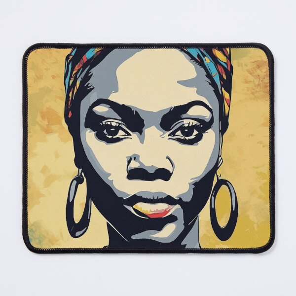 Item preview, Adia Pop Art Portrait designed and sold by Yzakreativ.
