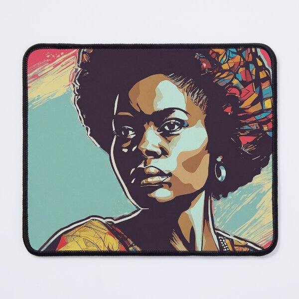 Item preview, Tanisha Pop Art Portrait designed and sold by Yzakreativ.