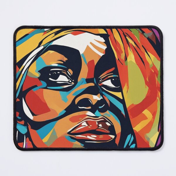 Item preview, Kamaria Pop Art Portrait designed and sold by Yzakreativ.
